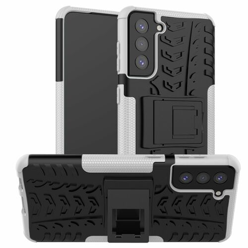 Samsung Galaxy S21 Plus H�lle Handy Tasche Handyh�lle Back Cover Case Wei�