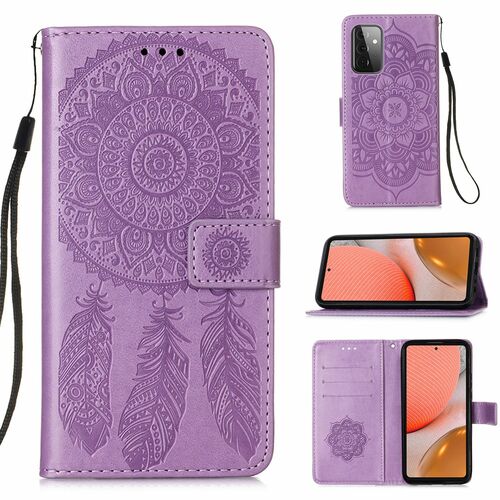 Samsung Galaxy A72 5G Handyh�lle Schutztasche Case Cover Traumf�nger Violett