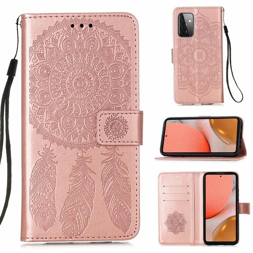 Samsung Galaxy A72 5G Handyh�lle Schutztasche Case Cover Traumf�nger Rosa