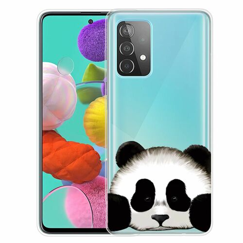 Samsung Galaxy A32 5G Handyh�lle Ultra D�nn Schutzcase Cover Panda B�r Transparent
