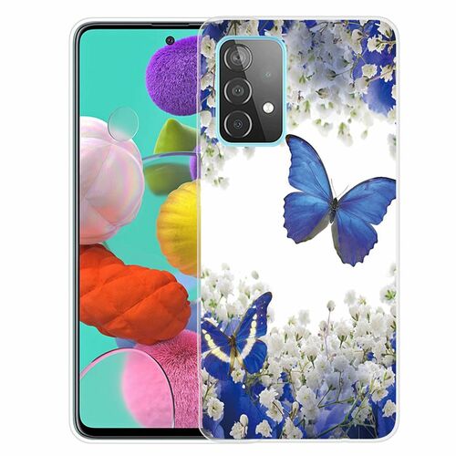 Samsung Galaxy A32 5G Handyh�lle Ultra D�nn Schutzcase Cover Schmetterling Transparent