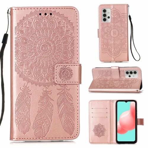 Samsung Galaxy A32 5G Handyh�lle Schutztasche Case Cover Traumf�nger Rosa