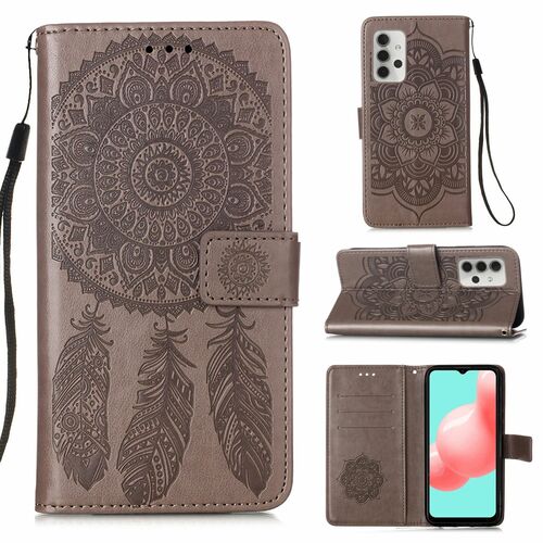 Samsung Galaxy A32 5G Handyh�lle Schutztasche Case Cover Traumf�nger Grau