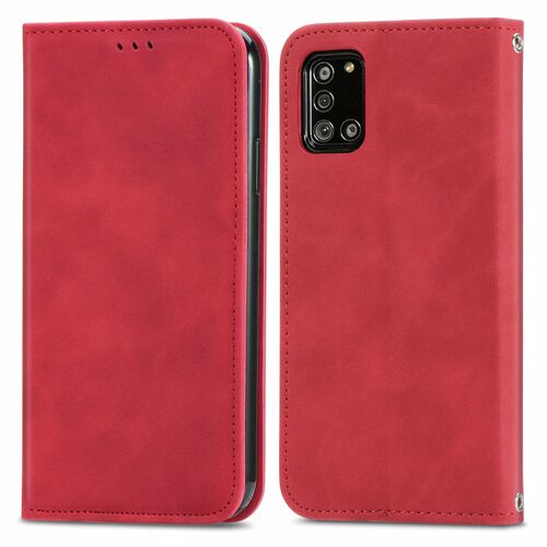 Samsung Galaxy A32 5G Handyh�lle Schutztasche Case Cover Klapptasche Rot