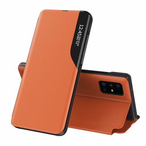 Samsung Galaxy A52 4G / 5G Handyh�lle Schutztasche Case Cover Klapptasche Orange