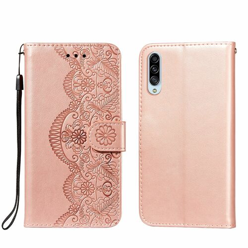 Handyh�lle f�r Samsung Galaxy A90 5G Schutztasche Wallet Cover 360 Case Etuis Rosa