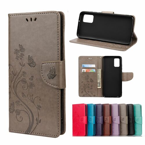 Handyh�lle f�r Xiaomi Redmi Note 10 5G Schutztasche Wallet Cover 360 Case Etuis Grau