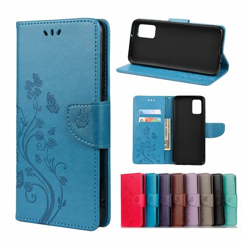 Handyh�lle f�r Xiaomi Redmi Note 10 5G Schutztasche Wallet Cover 360 Case Etuis Blau