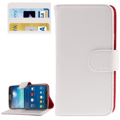 Schutzh�lle Case (Flip Quer) f�r Handy Samsung Galaxy Round G910 / G910S Wei�