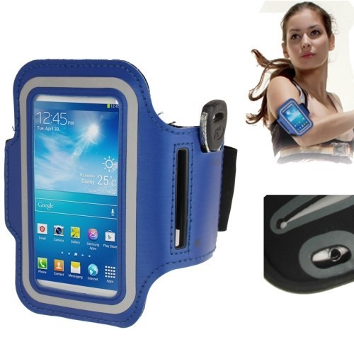 Tasche Armband f�r Samsung Galaxy S4 mini i9190 Blau