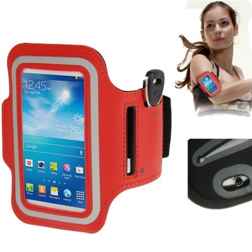 Tasche Armband f�r Samsung Galaxy S4 mini i9190 Rot