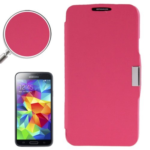 Handyh�lle Tasche f�r Samsung Galaxy S5 / S5 Neo rosa geb�rstet
