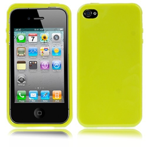 Schutzh�lle TPU f�r Handy Apple iPhone 4 / 4s Gr�n