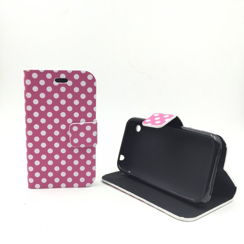 Schutzh�lle Tasche (Flip Quer) f�r Handy Apple iPhone 3 / 3G / 3GS Pink