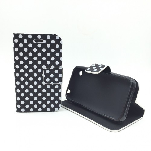 Schutzh�lle Tasche (Flip Quer) f�r Handy Apple iPhone 3 / 3G / 3GS Schwarz