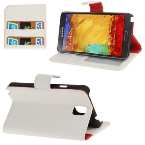 Schutzh�lle (Flip Quer) f�r Handy Samsung Galaxy Note 3 N9000 wei�