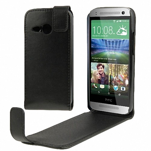 Schutzhlle Flip Tasche fr Handy HTC One Mini 2 Schwarz