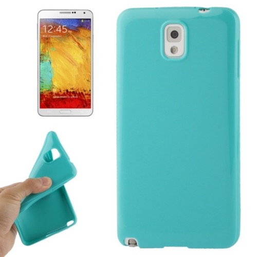 Schutzh�lle TPU Case f�r Handy Samsung Galaxy Note 3 N9000 T�rkis