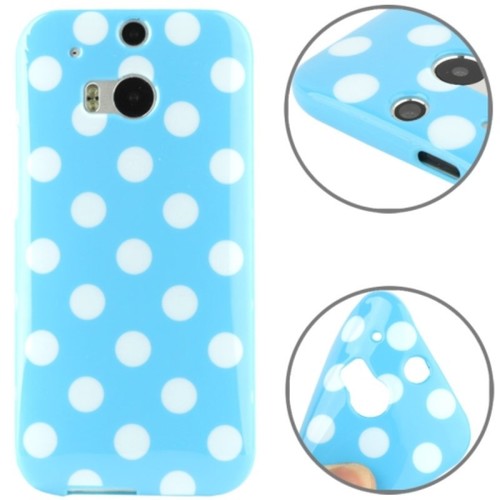 Schutzh�lle TPU Case f�r Handy HTC One M8 / M8s Hellblau