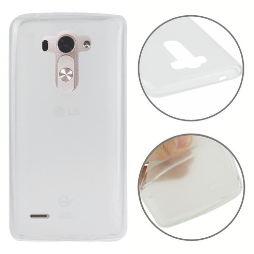 Ultra D�nn Schutzh�lle Handytasche Etuis TPU f�r Handy LG Electronics G3 S Transparent Matt