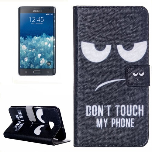  Handyh�lle Tasche f�r Case Handy Samsung Galaxy Note 5 Edge Dont Touch