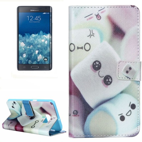 Handyh�lle Tasche f�r Handy Samsung Galaxy Note 5 Edge Marshmallows