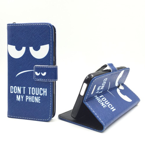 Handyh�lle Tasche f�r Handy Vodafone Smart Prime 6 Dont Touch my Phone