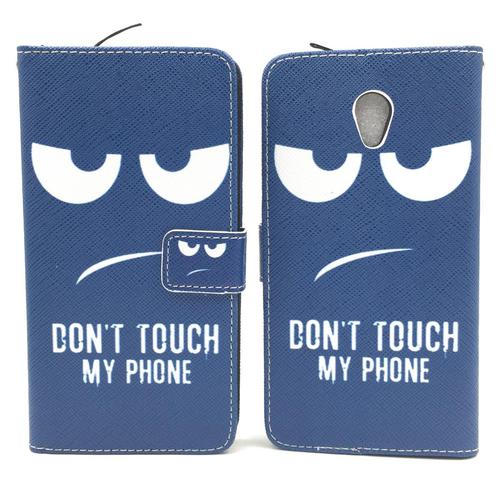 Handyh�lle Tasche f�r Handy ZTE Blade V7 Dont Touch my Phone