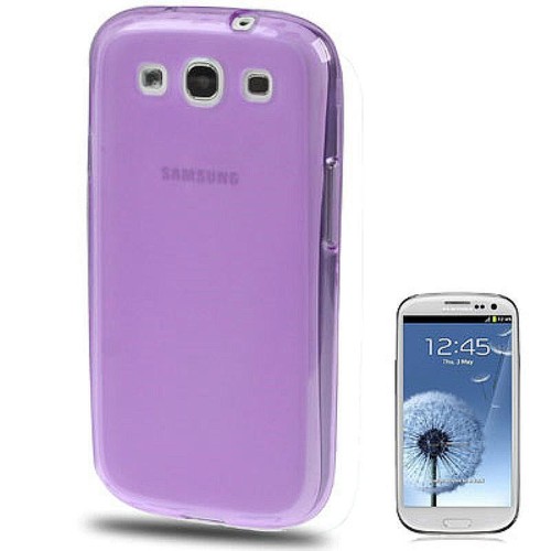 Schutzh�lle TPU Case f�r Handy Samsung I9300 Galaxy S3 lila
