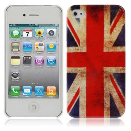 Schutzh�lle Hard Case f�r Handy iPhone 4 4S 4G England