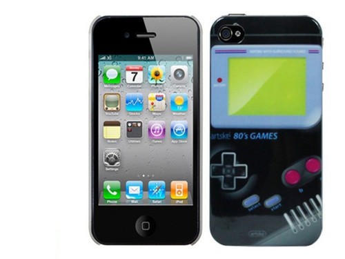 Hard Case H�lle Gameboy f�r Handy iPhone 4 / 4s