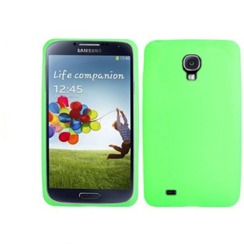 Schutzh�lle Case H�lle f�r Handy Samsung Galaxy S4 GT-I9500 / GT-I9505 / LTE+ GT-I9506 / Value Edition GT-I9515 gr�n