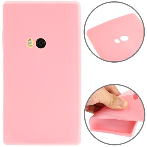 Schutzhlle TPU Case Hlle fr Handy Nokia Lumia 920 rosa