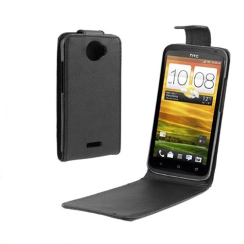 Schutzh�lle Flip Tasche f�r HTC One X Edge S720e Schwarz