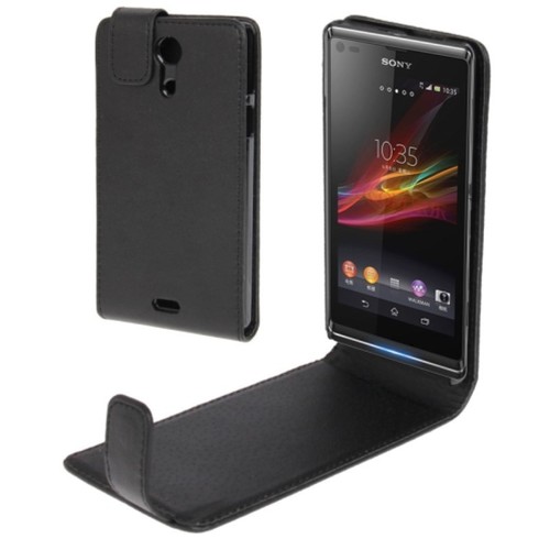 Schutzh�lle Flip Tasche f�r Handy Sony Xperia ZR / M36h