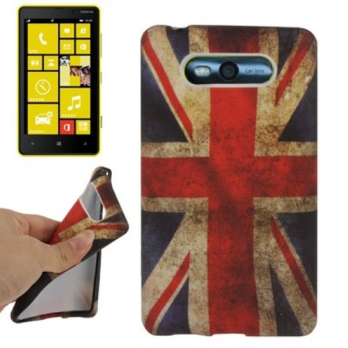 Schutzhlle TPU Case fr Handy Nokia Lumia 820 England