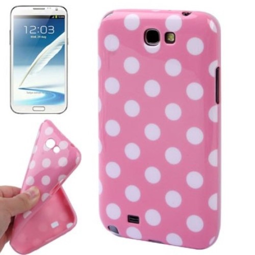 Schutzh�lle TPU Case f�r Handy Samsung Galaxy Note II N7100 Rosa