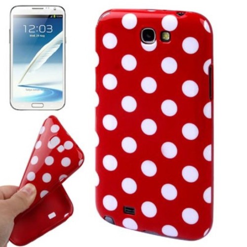 Schutzh�lle TPU Case f�r Handy Samsung Galaxy Note II N7100 Rot