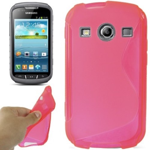 S-Line TPU Case f�r Samsung Galaxy Xcover2 S7710 pink