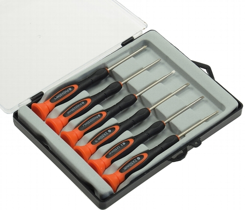 Feinmechaniker-Schraubendrehersatz je 3x f�r Schlitz- & Kreuzschrauben