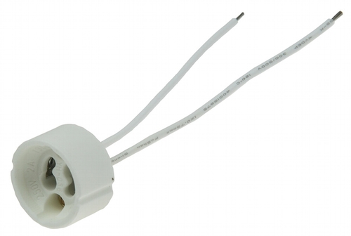 Halogen-Lampenfassung GU10 rund max 230V/100W, 11cm Kabel