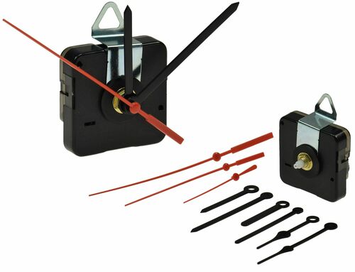 Quarz-Uhrwerk mit 3 Zeigers�tzen aus Kunststoff