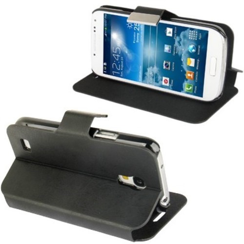 Schutzh�lle Quer Tasche f�r Samsung Galaxy S4 mini i9190 schwarz