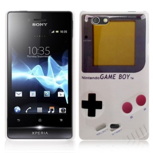 Hard Case Hlle Gameboy fr Handy Sony Xperia miro ST23i