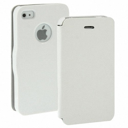 Schutzh�lle Quer Case f�r Handy Apple iPhone 4 / 4s Wei�