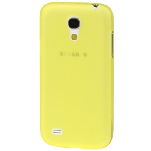 Schutzh�lle Case Ultra D�nn 0,3mm f�r Handy Samsung Galaxy S4 mini i9190 Gelb Transparent