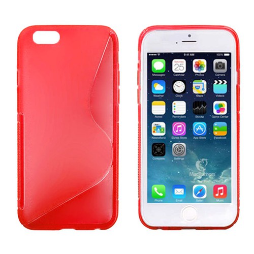 Handyh�lle TPU Case f�r Handy Apple iPhone 6 (4,7 Zoll) rot