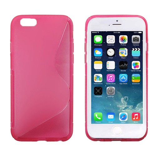 Handyh�lle TPU Case f�r Handy Apple iPhone 6 (4,7 Zoll) pink