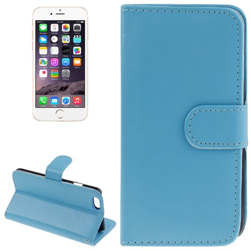 Schutzh�lle Handytasche (Flip Quer) f�r Handy Apple iPhone 6 Plus Blau