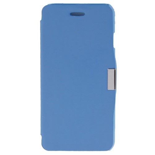 Handyh�lle Tasche f�r Apple iPhone 6 Plus Hellblau geb�rstet